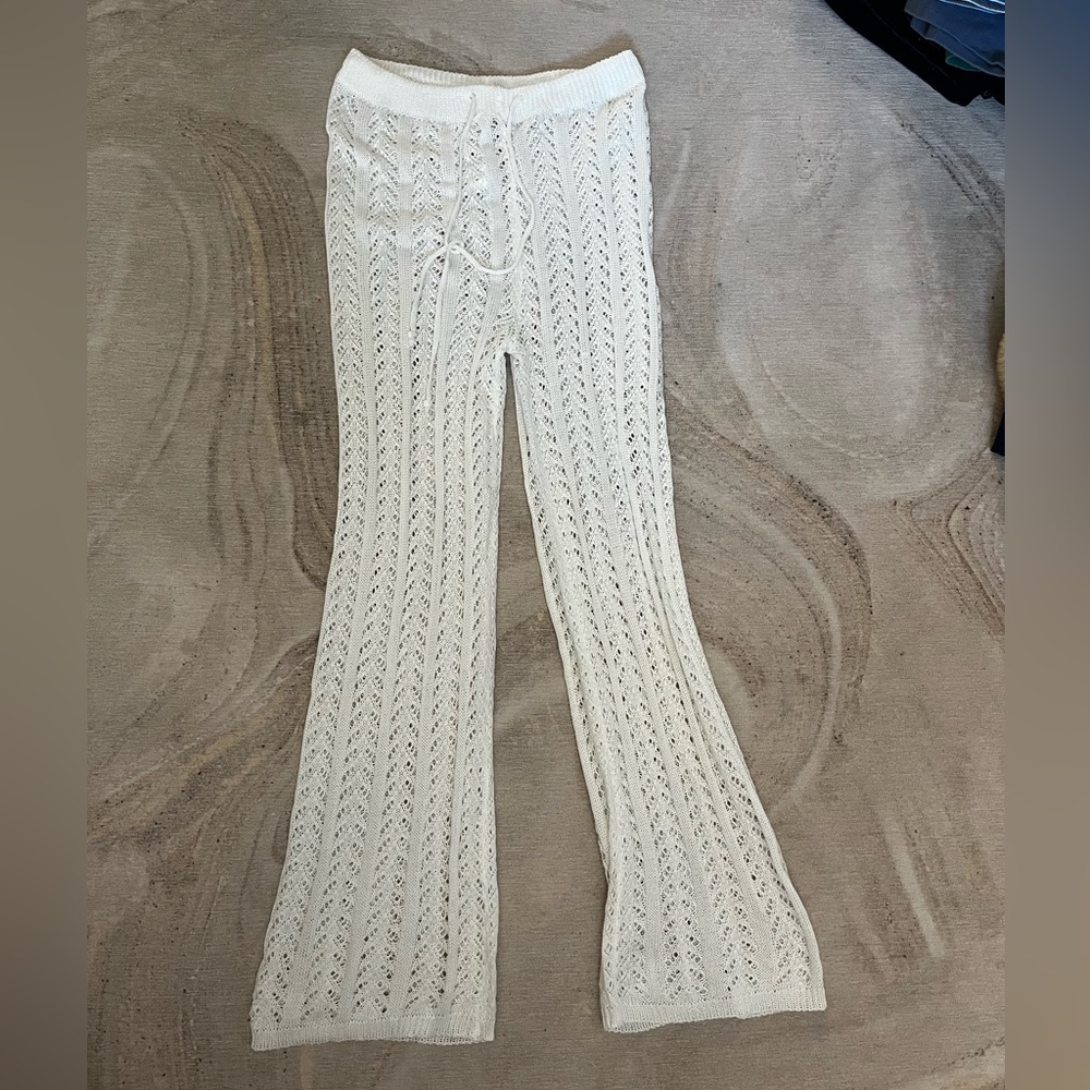 Lace Cover Up Pants